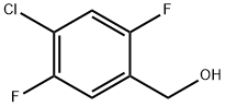 2,5-二氟-4-氯苄醇分子式结构图