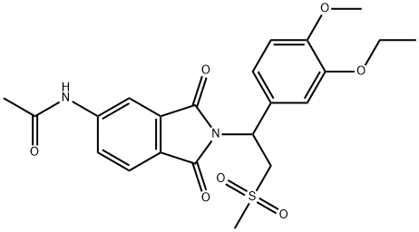 阿普斯特二聚体杂质分子式结构图