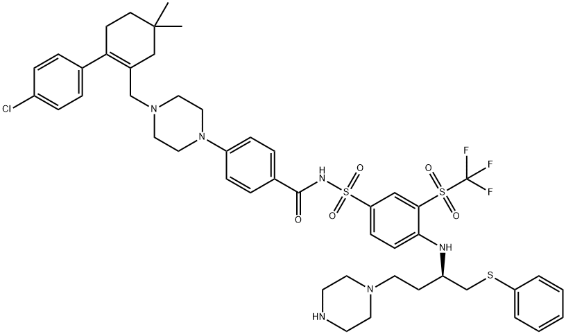 ABT-263-piperazine分子式结构图