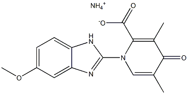 埃索美拉唑杂质H431分子式结构图