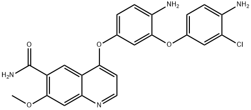 Lenvatinib Impurity 12分子式结构图