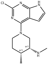 Tofacitinib Impurity 5分子式结构图