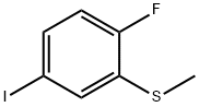 2-氟-5-碘代茴香醚分子式结构图