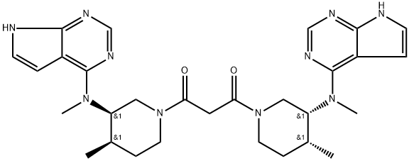 Tofacitinib Impurity分子式结构图