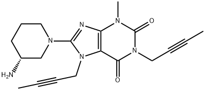 利格列汀杂质3分子式结构图