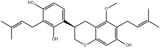 甘草西定分子式结构图