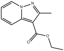 2-甲基吡唑并[1,5-A]吡啶-3-甲酸乙酯分子式结构图