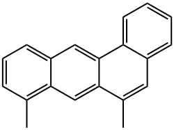 6,8-二甲基苯并[A]蒽分子式结构图