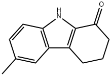 1H-咔唑-1-酮, 2,3,4,9-四氢-6-甲基-分子式结构图