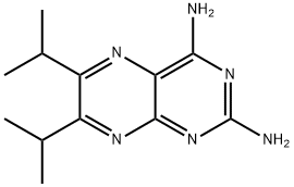 2,4-二胺基-6,7-二乙丙基蝶啶分子式结构图