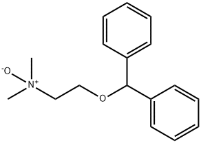 苯海拉明N -氧化物分子式结构图