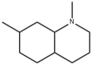 Decahydro-1,7-dimethylquinoline分子式结构图