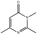 2,3,6-Trimethyl-4(3H)-pyrimidinone分子式结构图