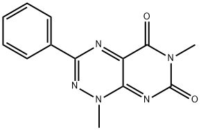 化合物3-PHENYLTOXOFLAVIN分子式结构图