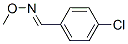 4-Chlorobenzaldehyde O-methyl oxime分子式结构图
