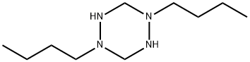 1,4-Dibutylhexahydro-1,2,4,5-tetrazine分子式结构图