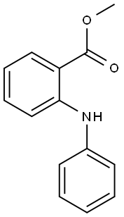 2-氨基苯甲酸甲酯分子式结构图