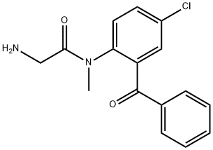 地西泮杂质1分子式结构图