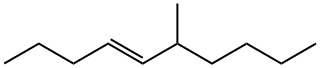 (4E)-6-Methyl-4-decene分子式结构图