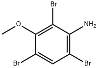 2,4,6-Tribromo-3-methoxyaniline分子式结构图