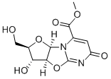 6-METHOXYCARBONYL-O-2,2'-ANHYDRO-BETA-D-ARABINOFURANOSYL URACIL分子式结构图