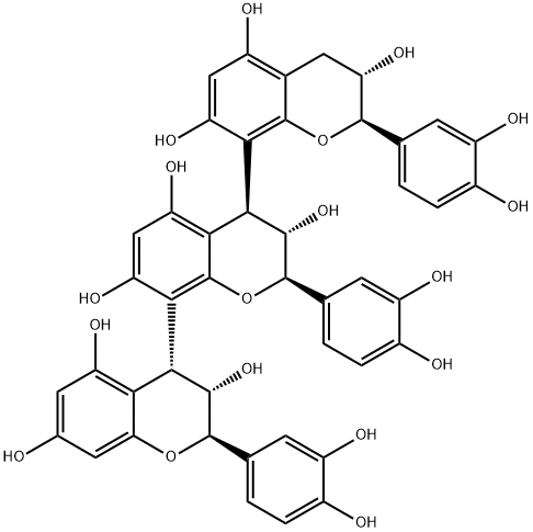 原花青素C2分子式结构图