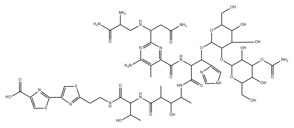 Bleomycinic acid分子式结构图