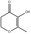 5-羟基-6-甲基-3,4-二氢-2H-吡喃-4-酮分子式结构图