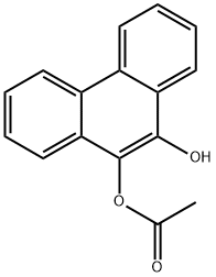 9-Acetoxyphenanthren-10-ol分子式结构图