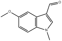 5-甲氧基-1-甲基吲哚-3-甲醛分子式结构图