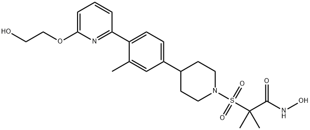 MMP3 INHIBITOR 1分子式结构图