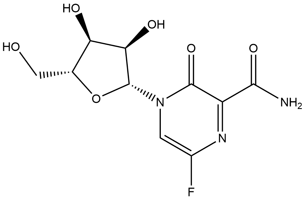 T-705 Ribofuranose分子式结构图