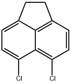 5,6 - 二氯-1,2 - 二氢苊分子式结构图