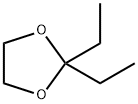 2,2-Diethyl-1,3-dioxolane分子式结构图