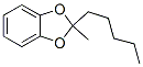 2-methyl-2-pentyl-1,3-benzodioxole分子式结构图