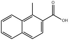 1-甲基萘-2-羧酸分子式结构图