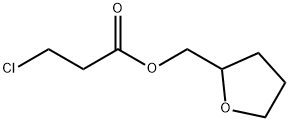 3-Chloropropionic acid, 2-tetrahydrofurylmethyl ester分子式结构图