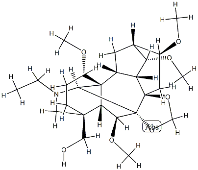 7,8-methylenedioxylycoctonine分子式结构图