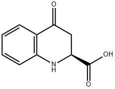 (S)-1,2,3,4-Tetrahydro-4-oxo-2-quinolinecarboxylic acid分子式结构图