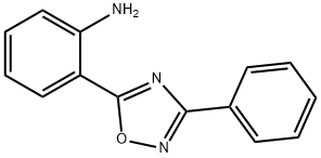 2-(3-苯基-1,2,4-噁二唑-5-基)苯胺分子式结构图