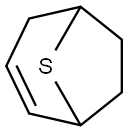 8-Thiabicyclo[3.2.1]oct-2-ene分子式结构图