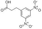 3-(3,5-DINITROPHENYL)PROPIONIC ACID分子式结构图