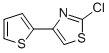 2-CHLORO-4-(2-THIENYL)THIAZOLE分子式结构图