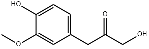 1-羟基-3-(4-羟基-3-甲氧基苯基)丙烷-2-酮分子式结构图