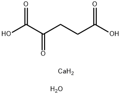 α-一水·酮戊二酸钙分子式结构图