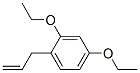 Benzene, 2,4-diethoxy-1-(2-propenyl)- (9CI)分子式结构图