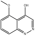 5-Methoxy-1H-cinnolin-4-one分子式结构图