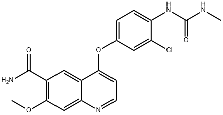 Lenvatinib Impurity 14分子式结构图