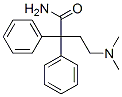 4-(二甲氨基)-2,2-二苯基丁酰胺分子式结构图