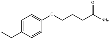 Butanamide, 4-(4-ethylphenoxy)- (9CI)分子式结构图